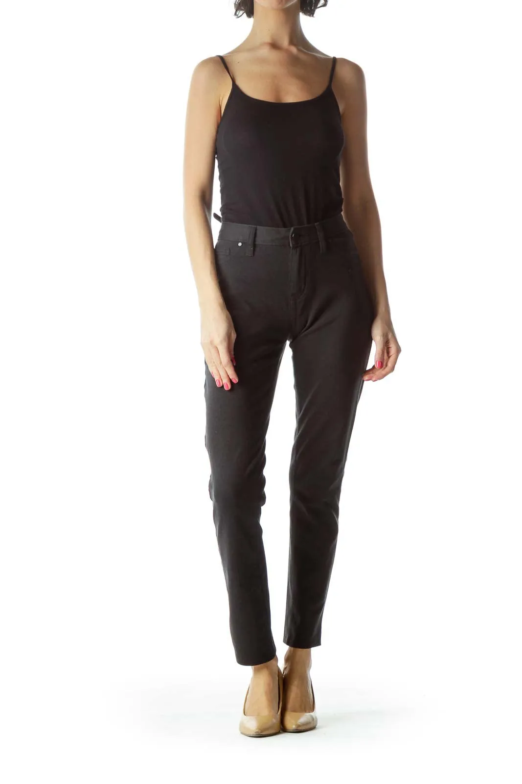 Black Stretchy Skinny Jeans