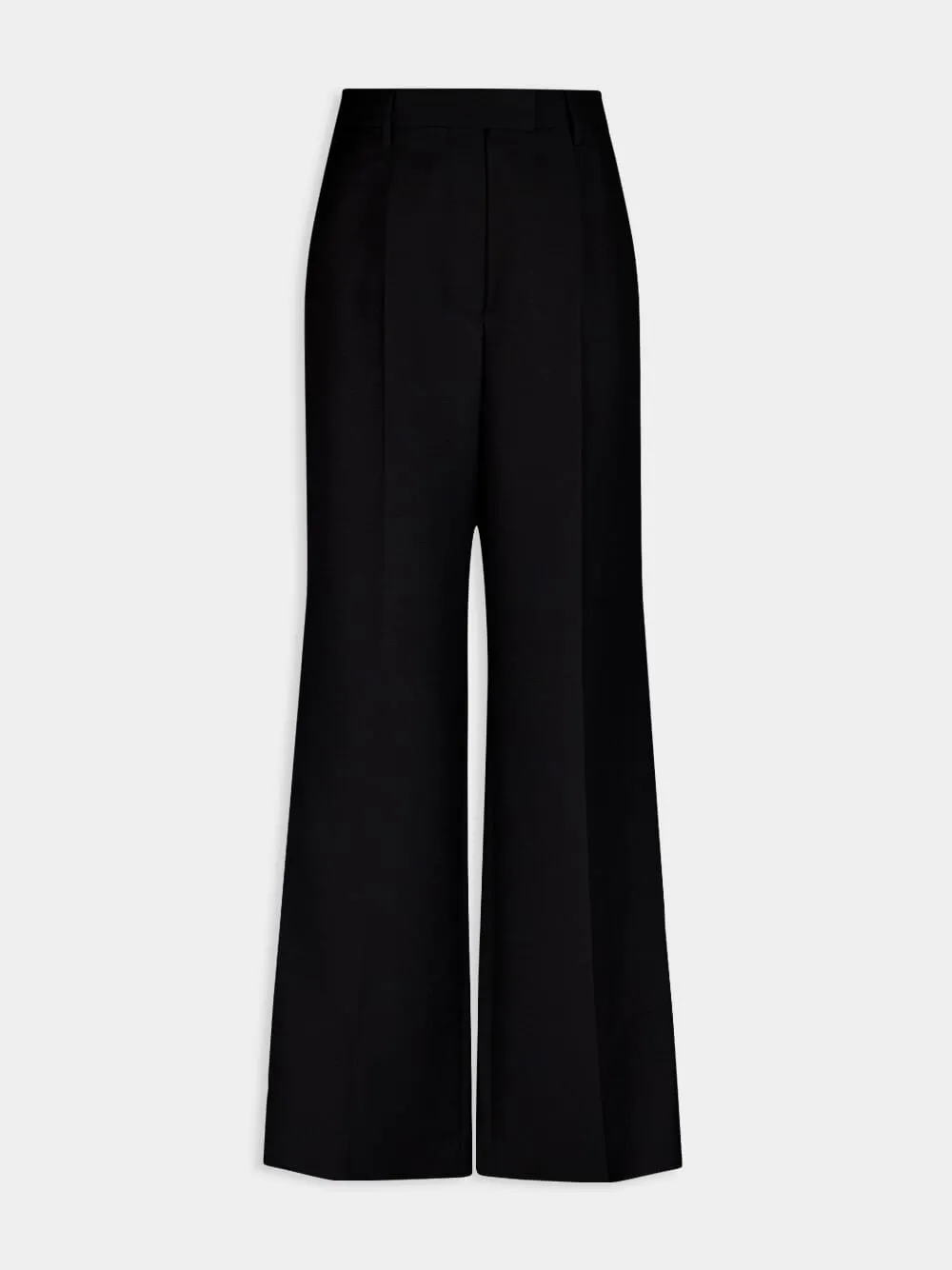 Black Wide-Leg Trousers