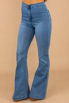 Break It Down Medium Wash Flare Jeans