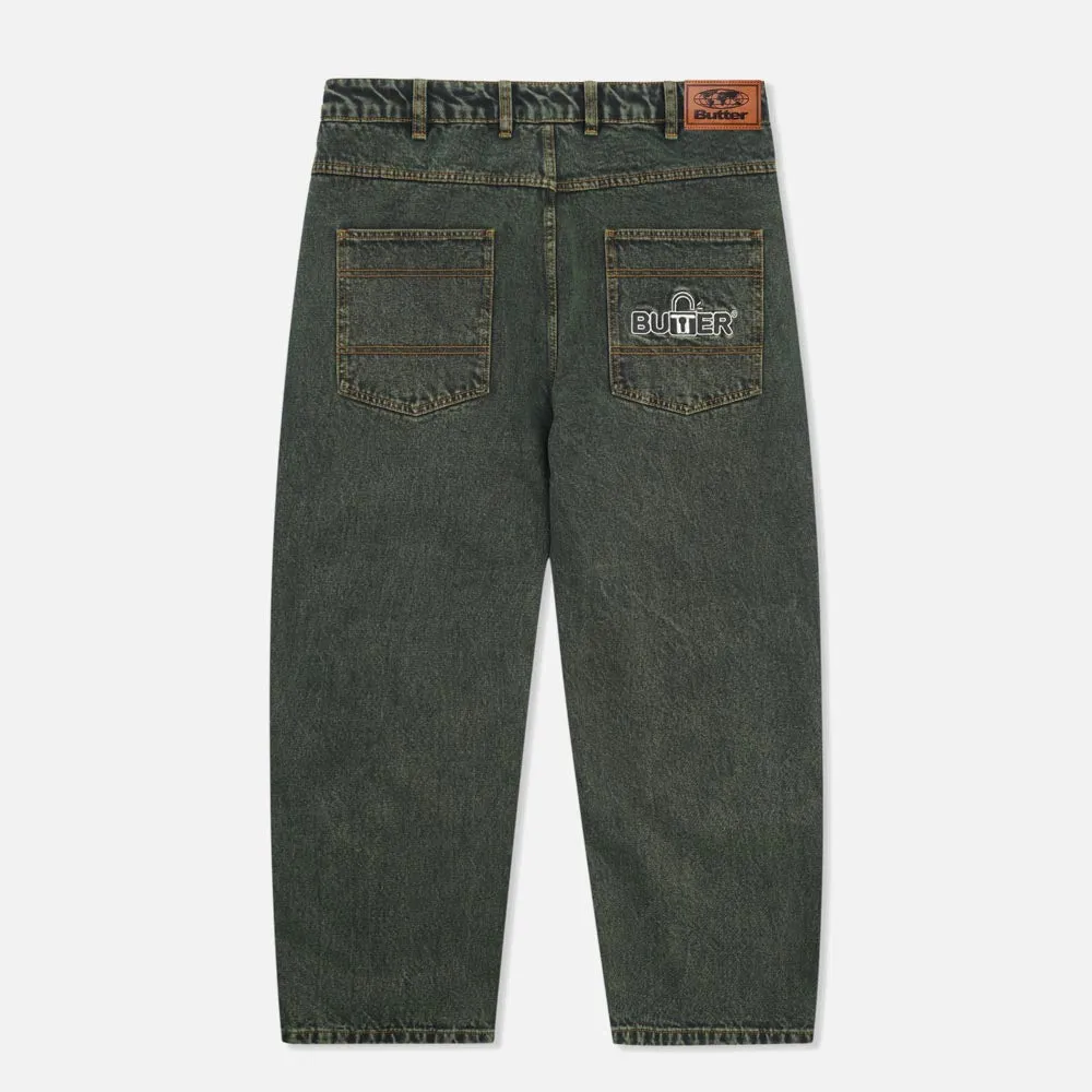 Butter Goods - Lock Denim Jeans - Washed Ivy