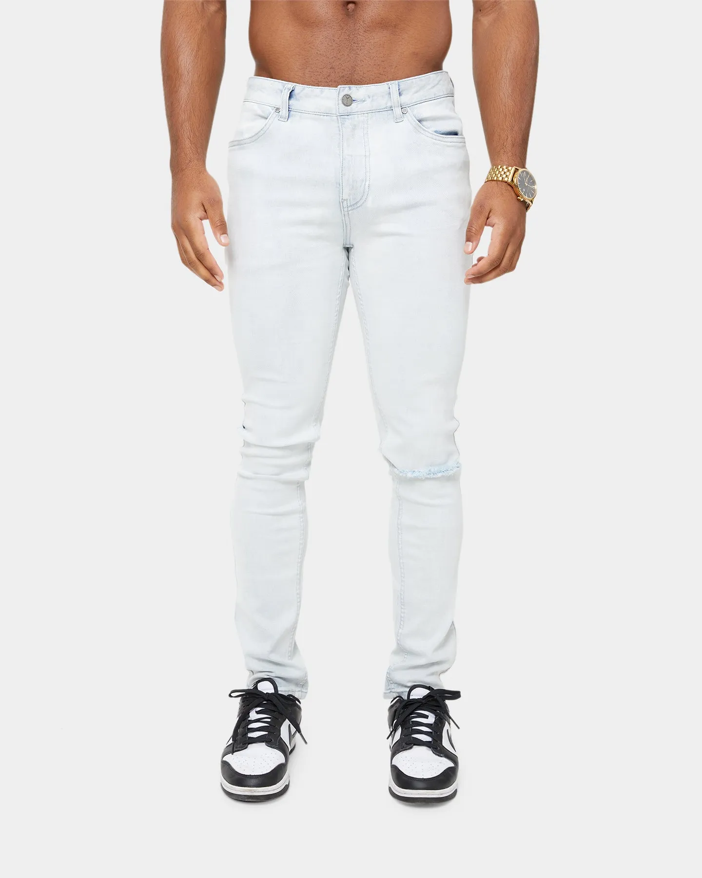 Carre Étoiles Skinny Jeans Superwash Blue