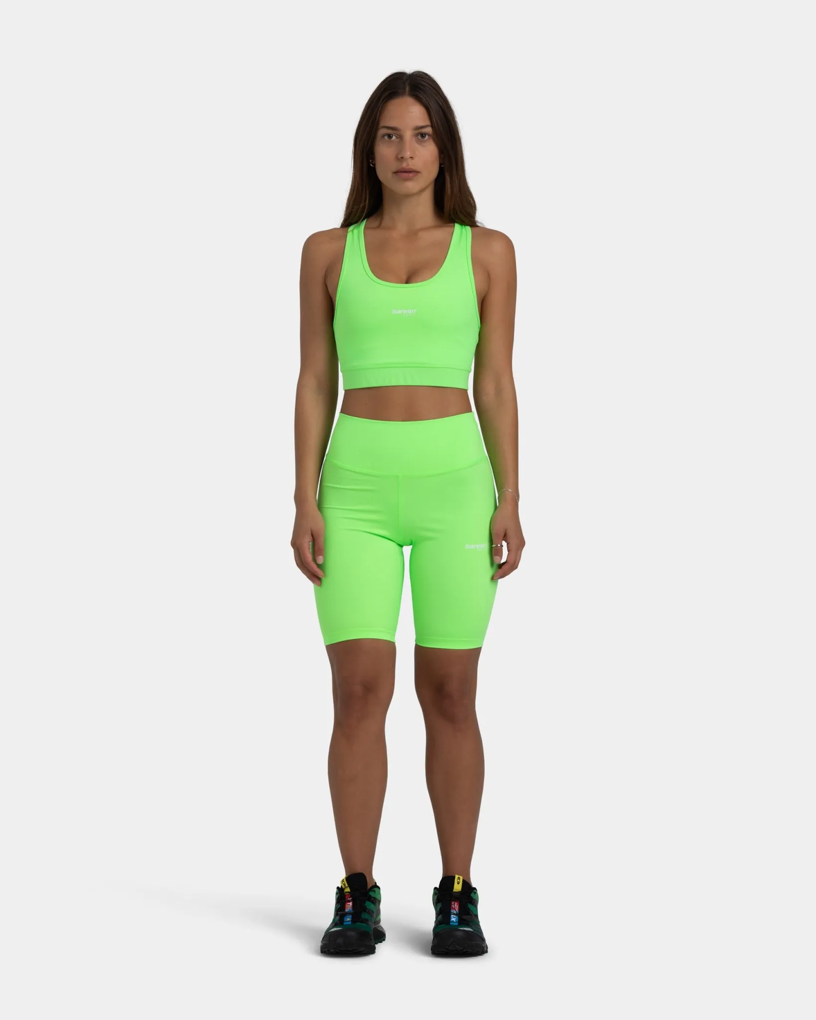 Classic Bike Shorts, Women - Neon Green