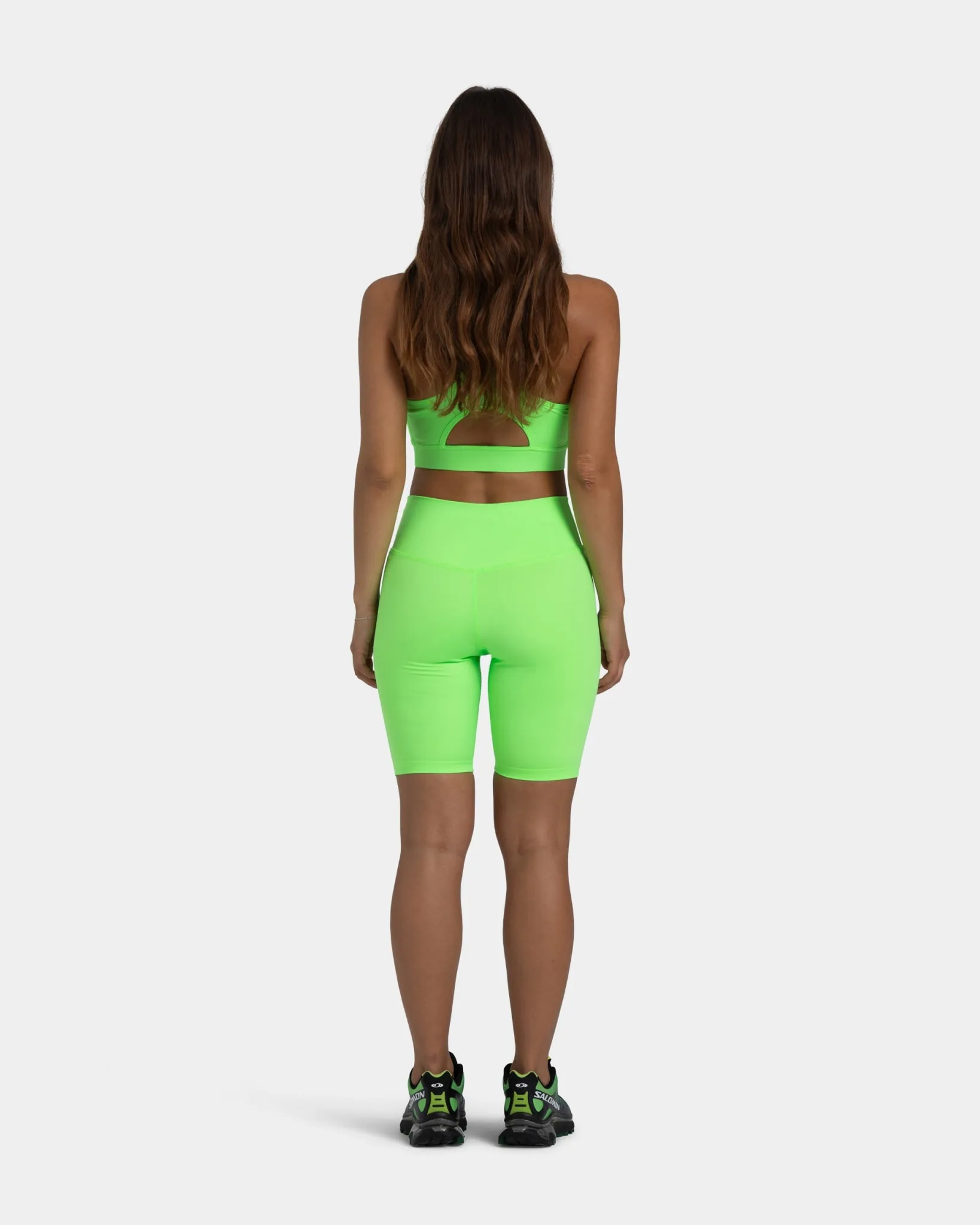 Classic Bike Shorts, Women - Neon Green