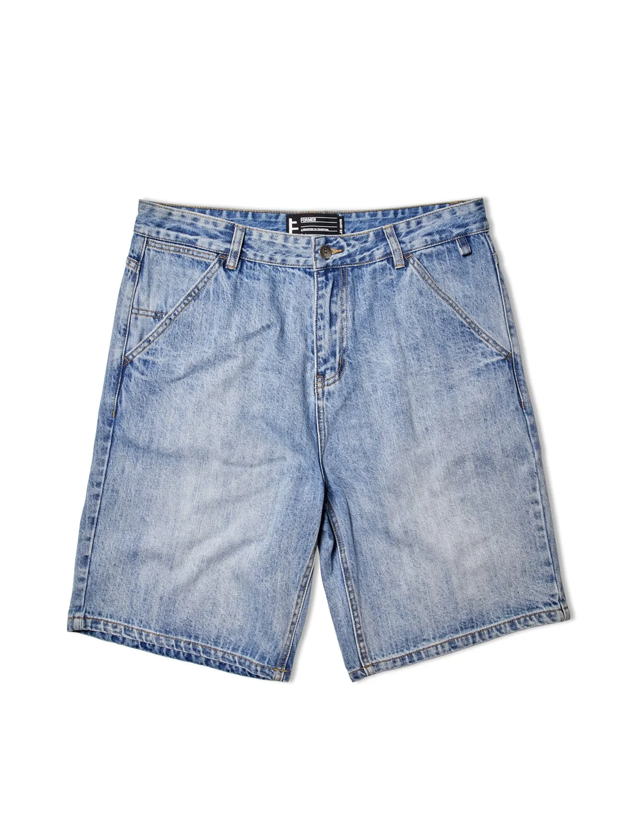 Distend Denim Baggy Walkshort