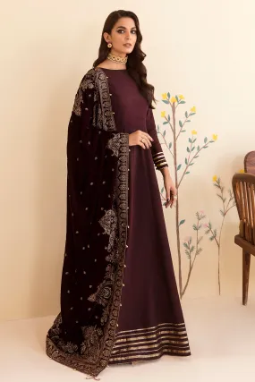 Embroidered Velvet Formal VF-2041