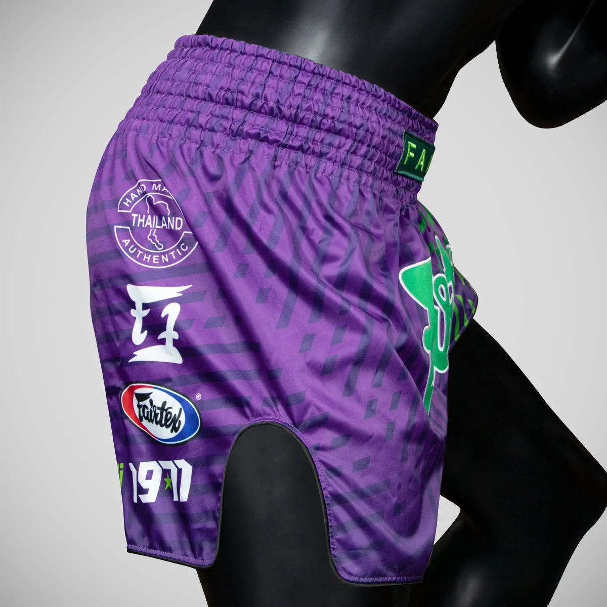 Fairtex BS1922 Racer Muay Thai Shorts Purple