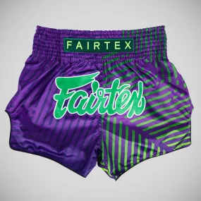 Fairtex BS1922 Racer Muay Thai Shorts Purple