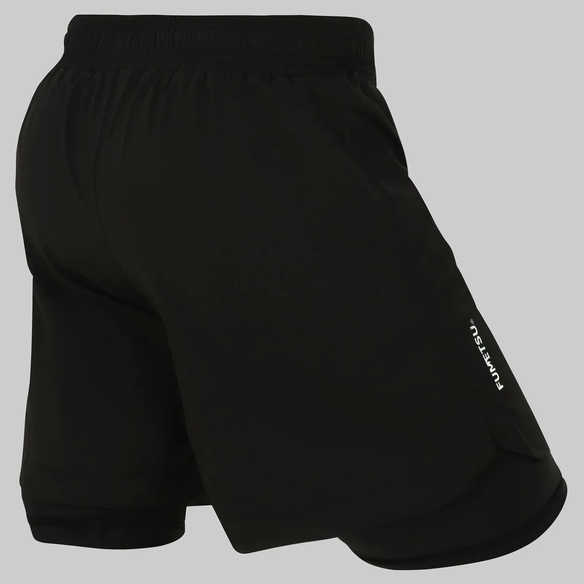 Fumetsu Origins Dual Layer Shorts Black