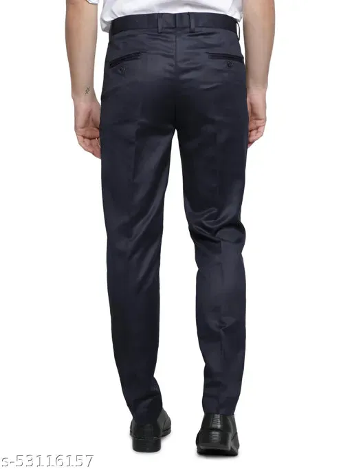 Haul Chic's Navy Blue Formal Trouser