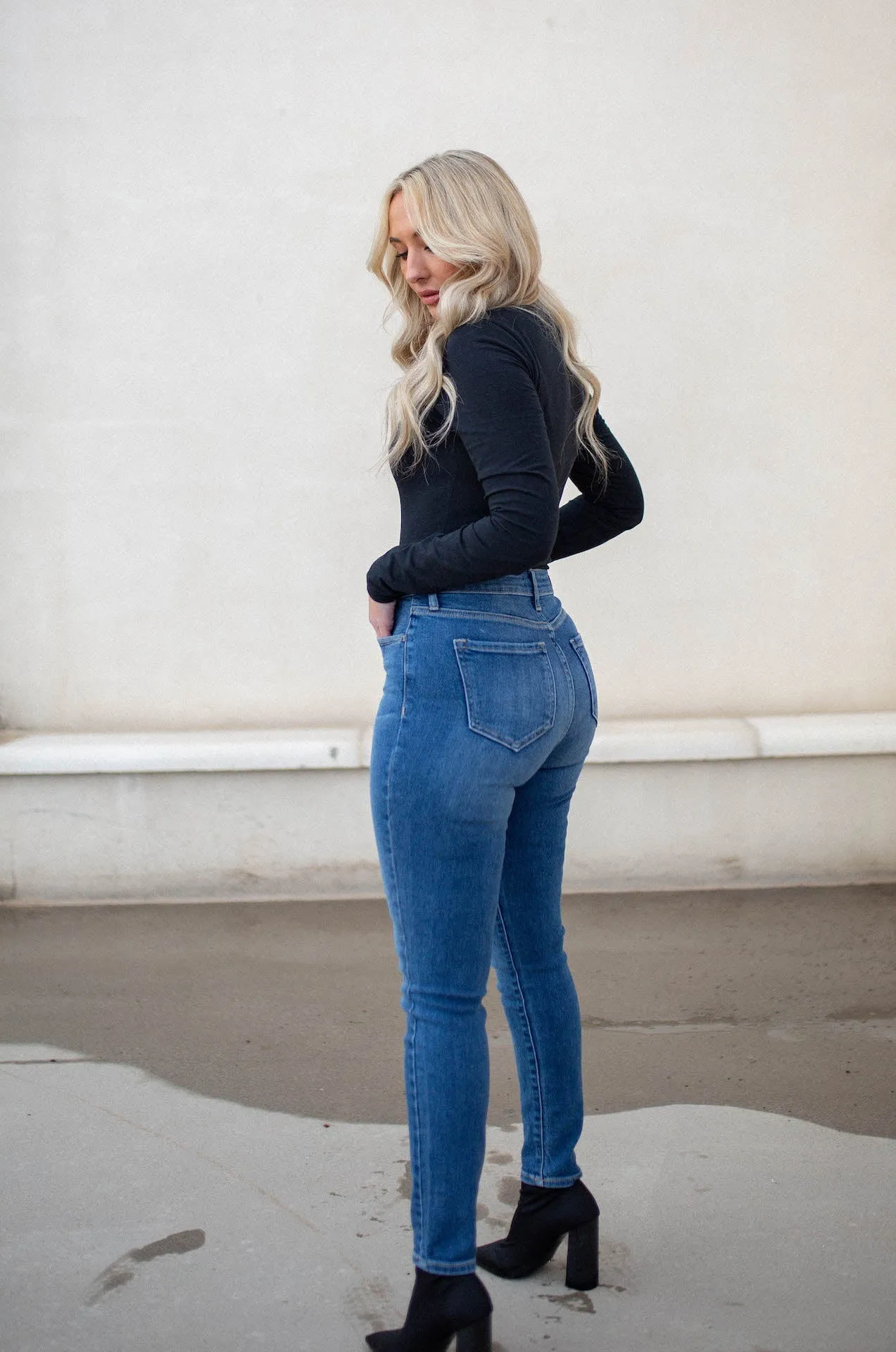 High Rise Super Skinny Jeans