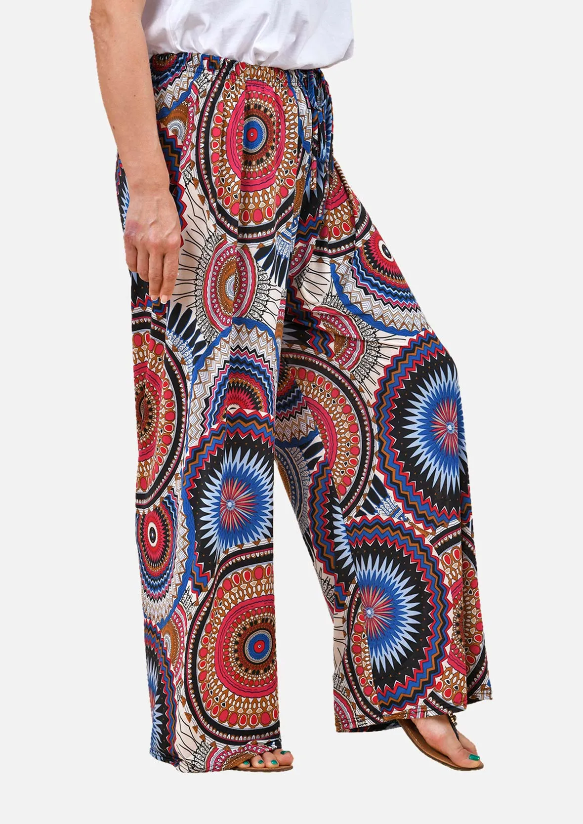 High Waist Wide Leg Trousers