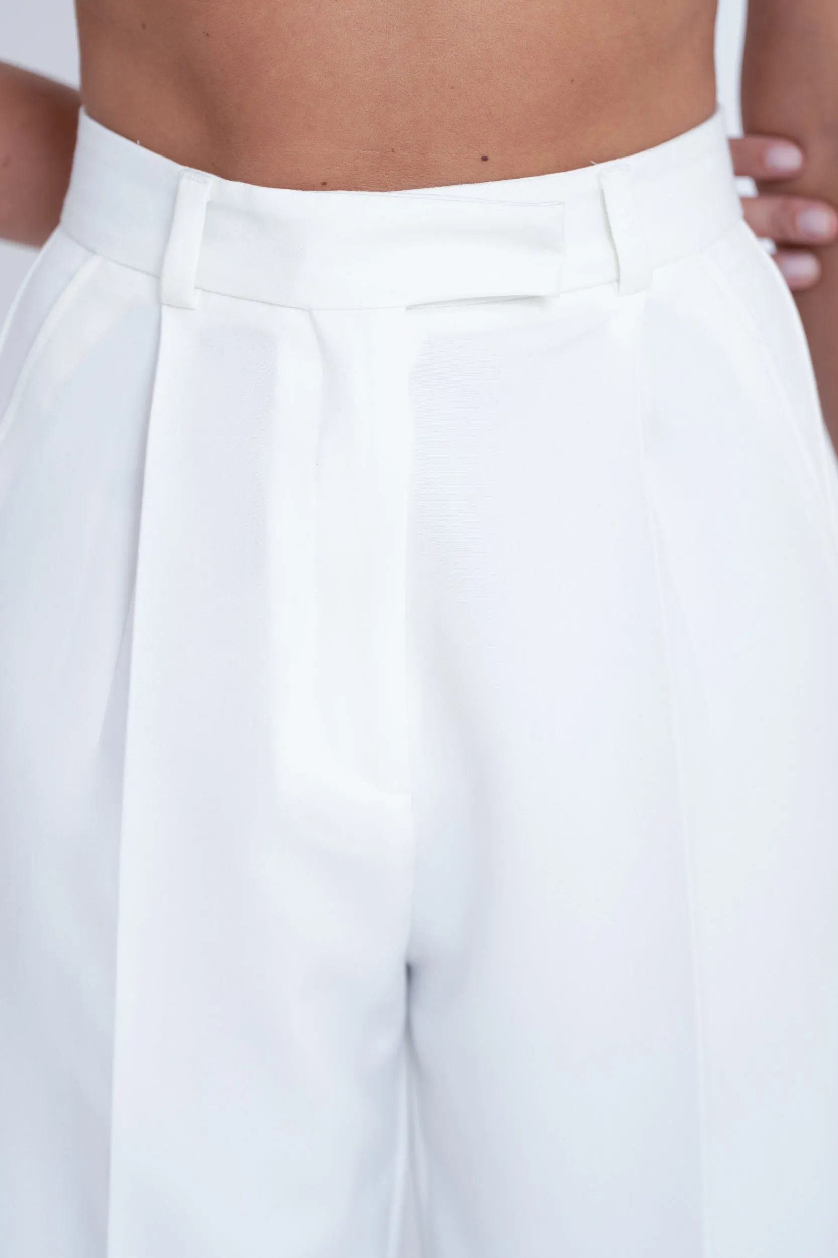 Jagger Tailored Trousers Off-White