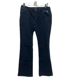 Jeans Flared By Chicos In Blue, Size: 4