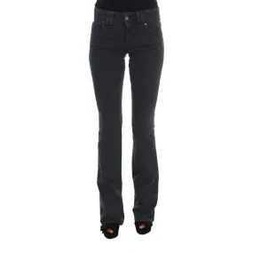 John Galliano Elegant Slim Fit Bootcut Denim Jeans