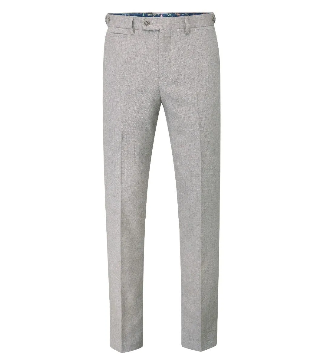 Jude Stone Herringbone Trousers