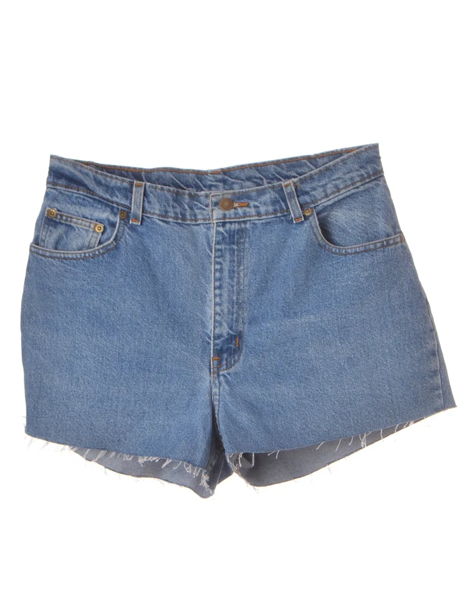 Label Molly Frayed denim shorts