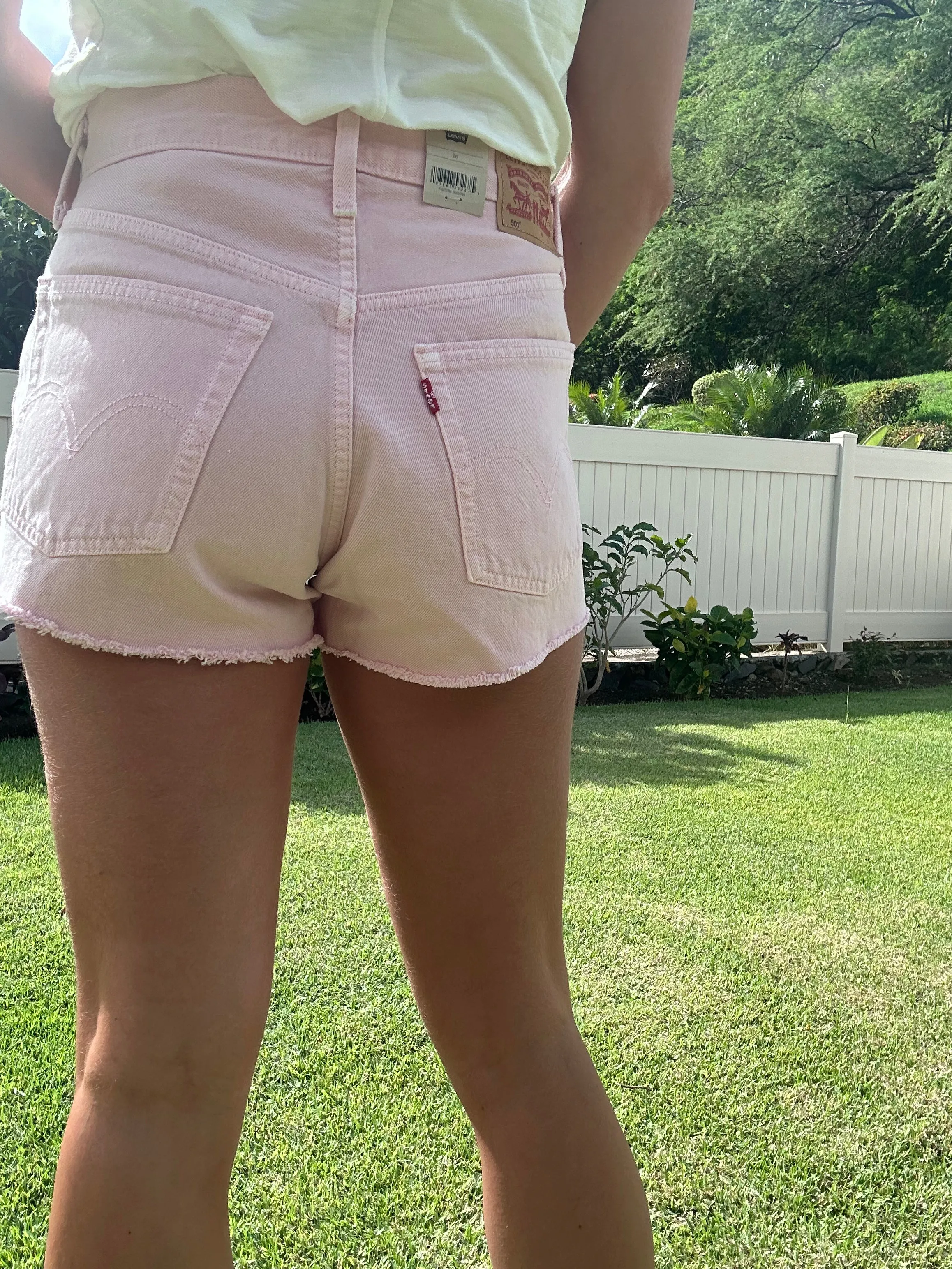 LEVI’S 501 Original Short- Dusty pink