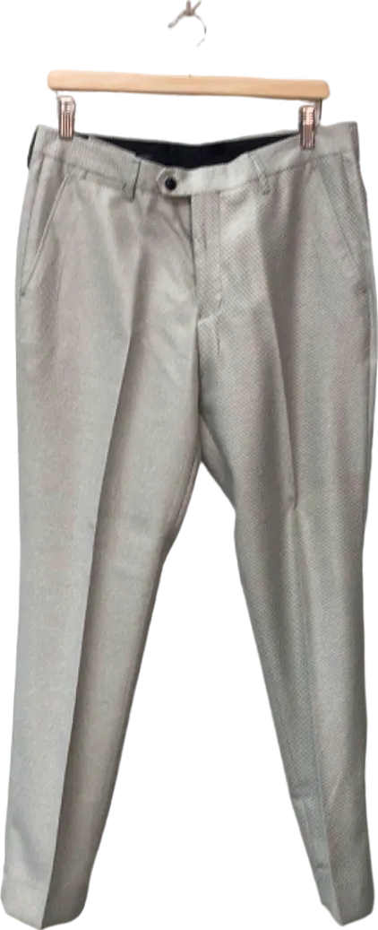 Marc Darcy Grey Ronald Tailored Trousers W 34