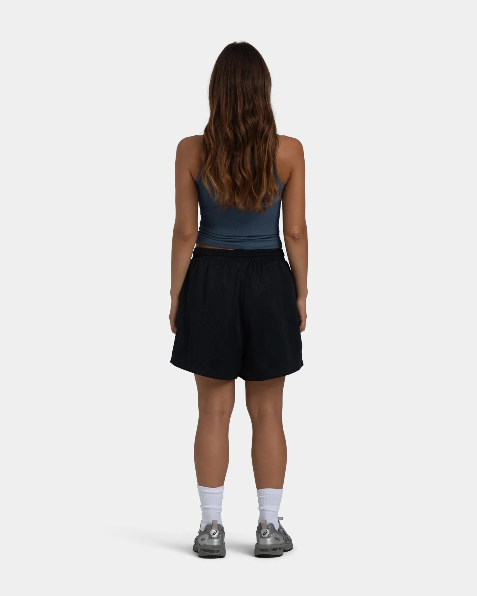 Mesh Shorts, Women (Pirate Black) -