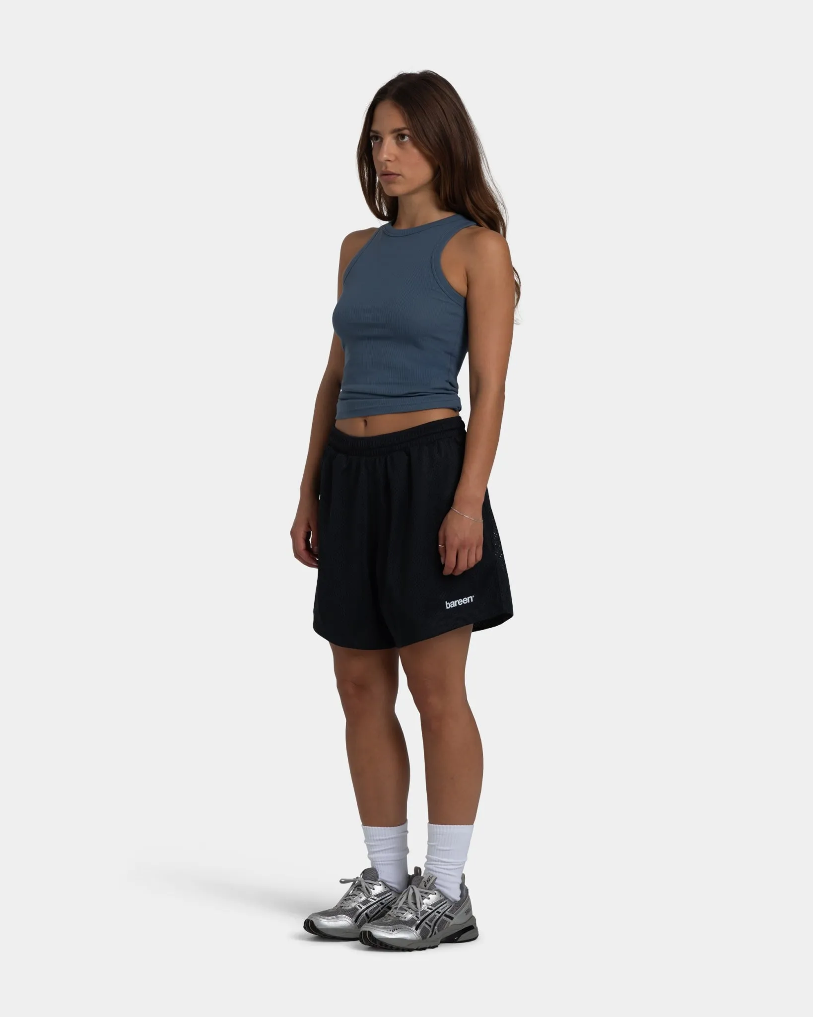 Mesh Shorts, Women (Pirate Black) -