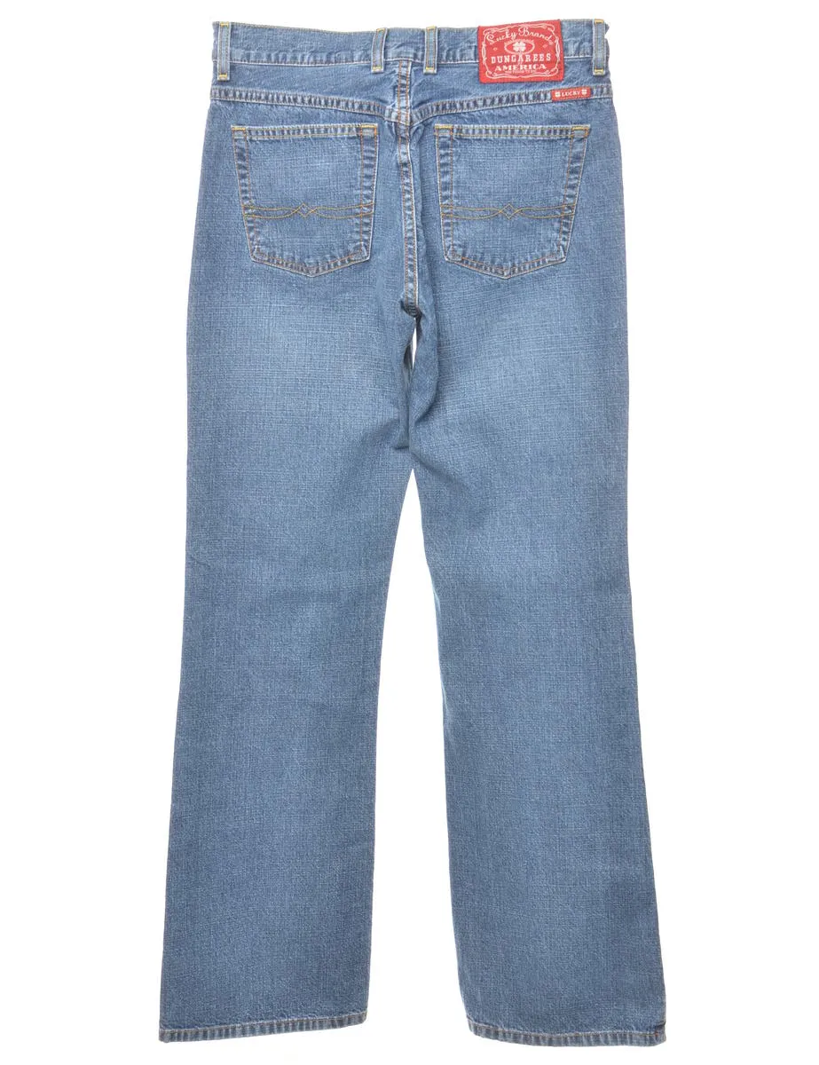 Mid Rise Bootcut Jeans - W28 L31