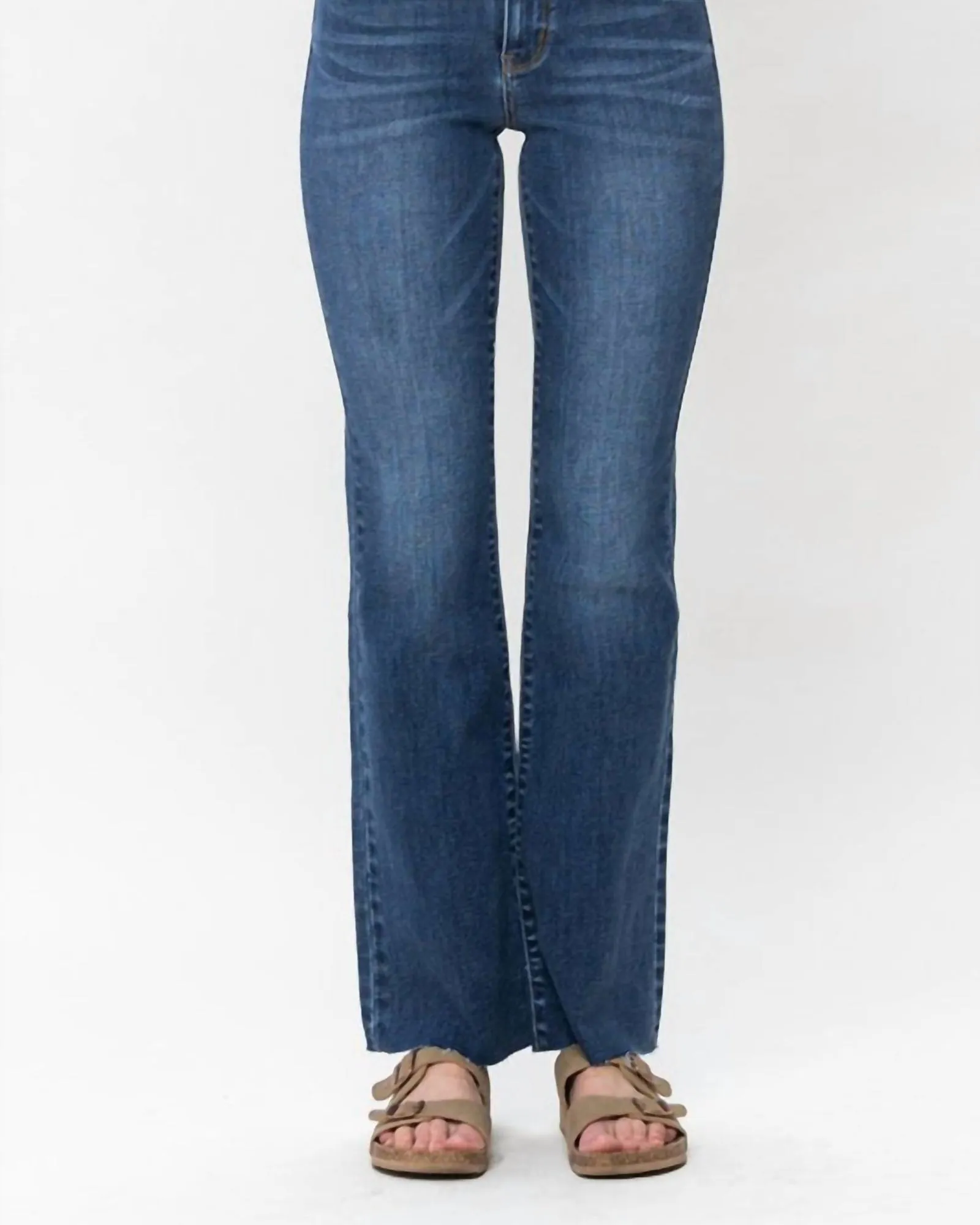 Mid-Rise Jeans In Harsh Wash | Harsh Wash