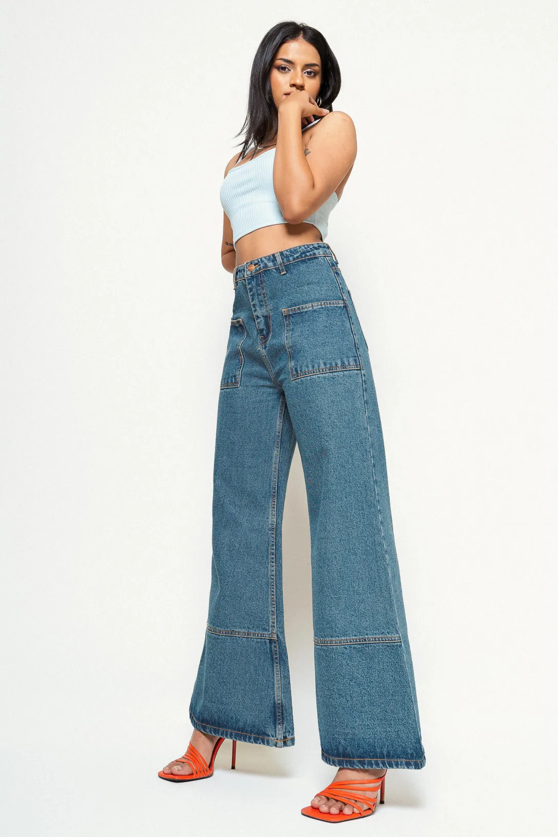 Old Spiced Flare Jeans