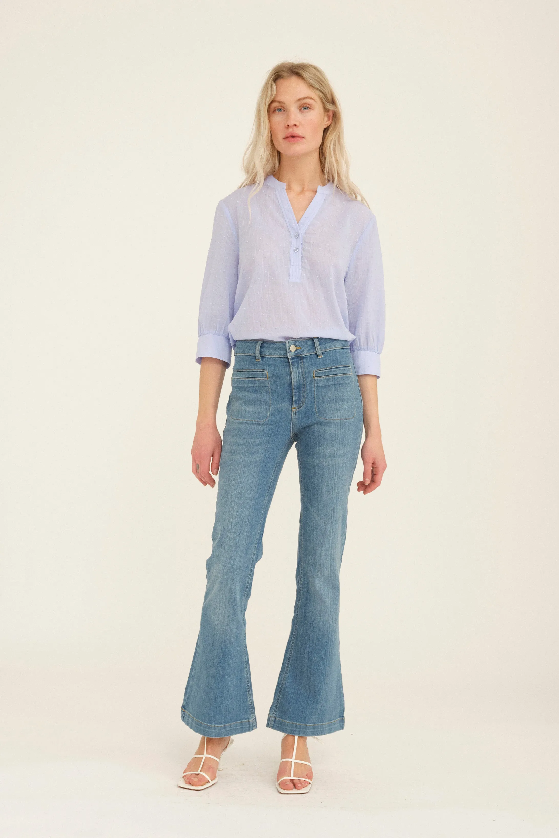 PD-Cara Jeans 70's Wash Bright Loreto - Denim Blue