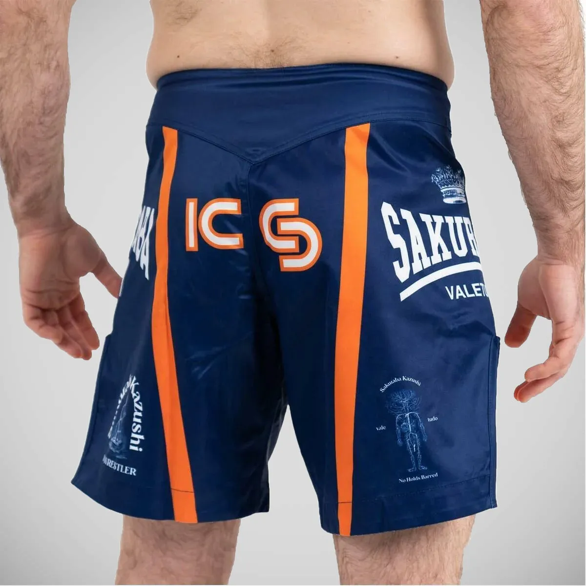 Scramble Saku Hybrid Grappling Shorts Blue/White