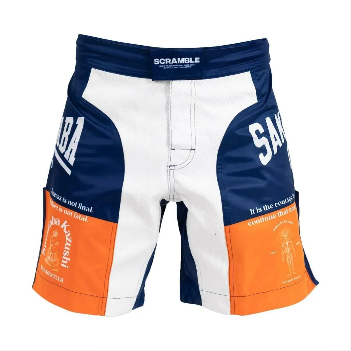 Scramble Saku Hybrid Grappling Shorts Blue/White