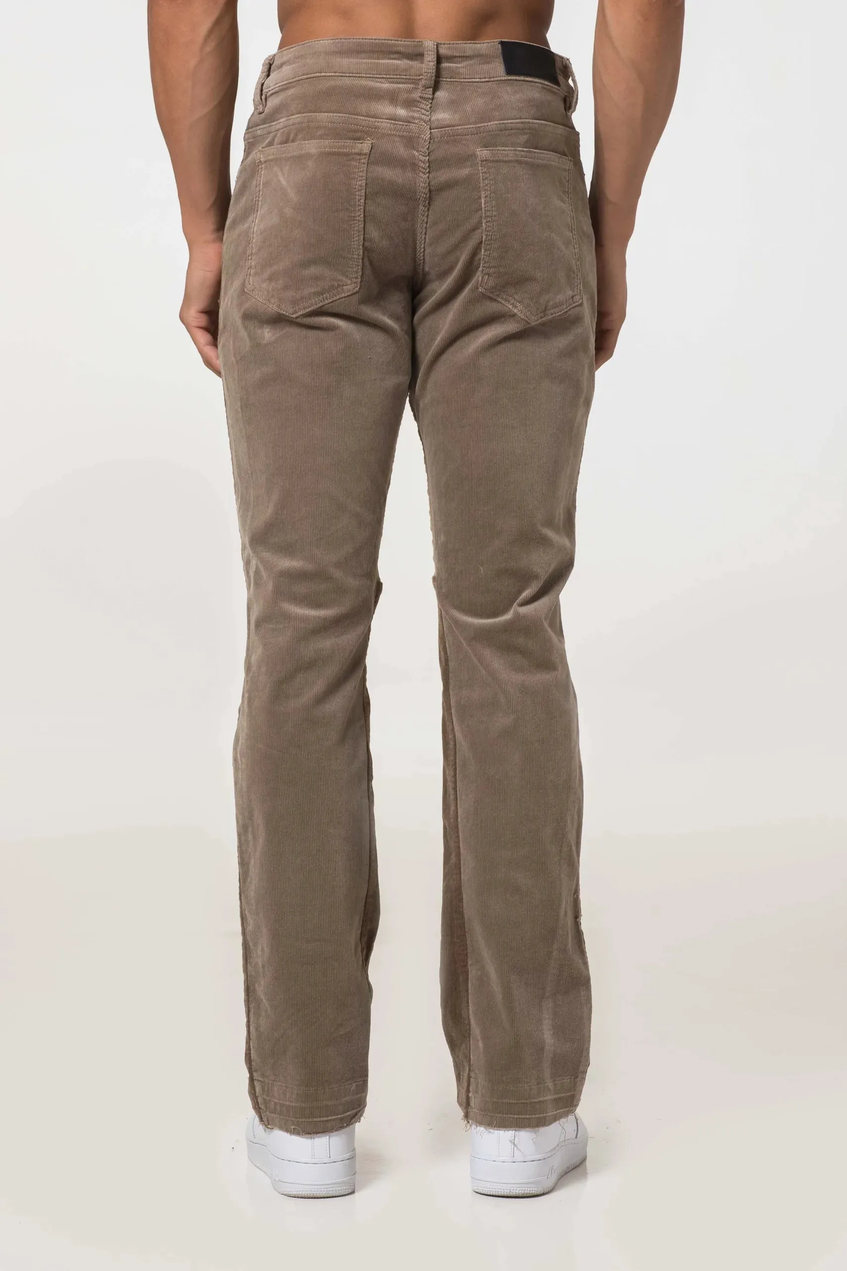 SIARR Flared Jeans Brown Cord