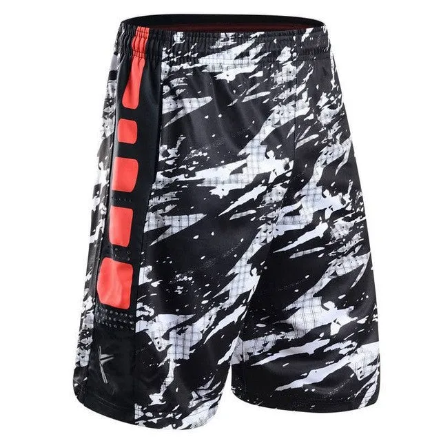 Sports Shorts With Zipper Pockets