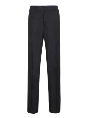 Straight-leg tailored trousers