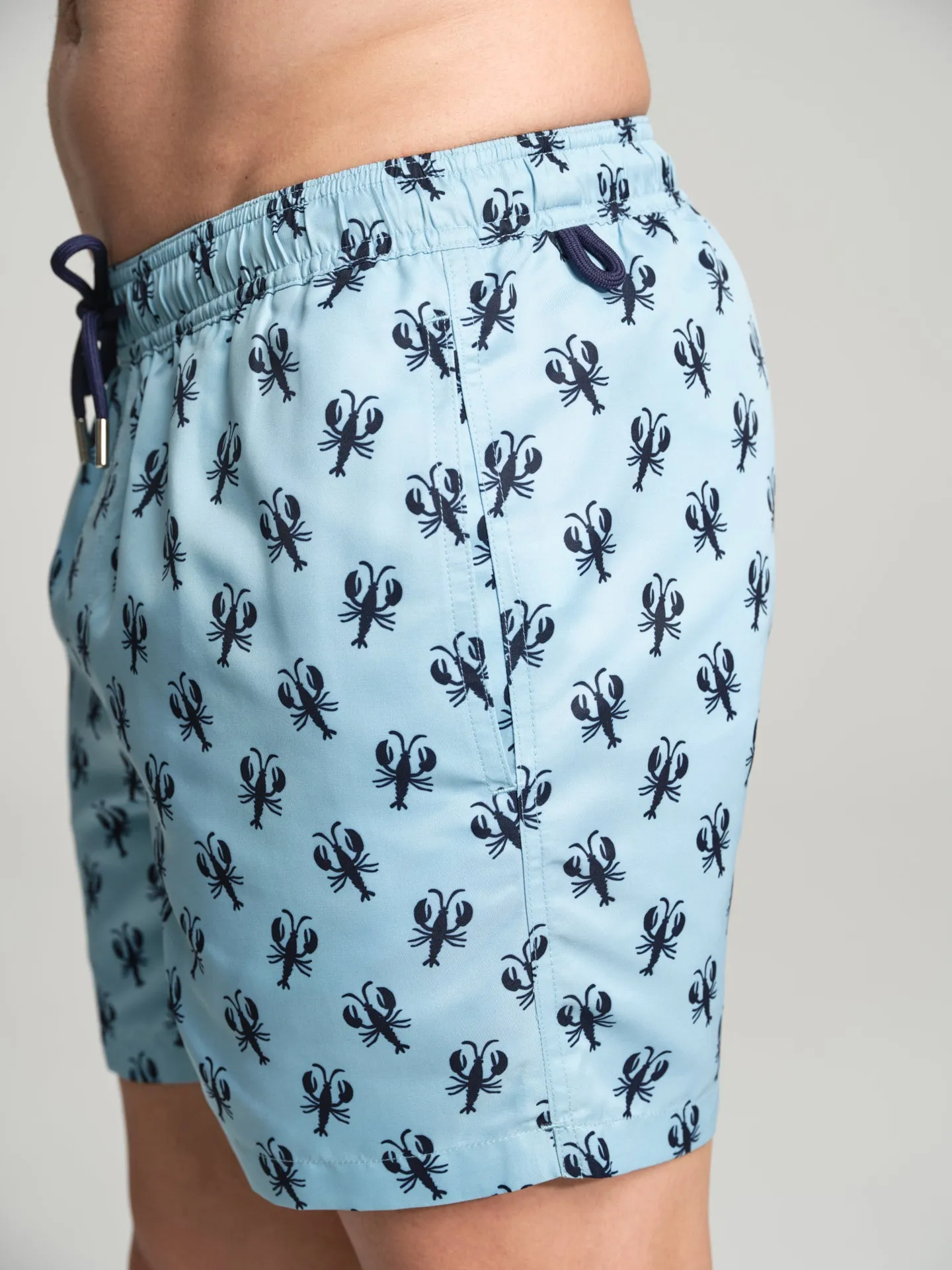 Swim shorts with summery print