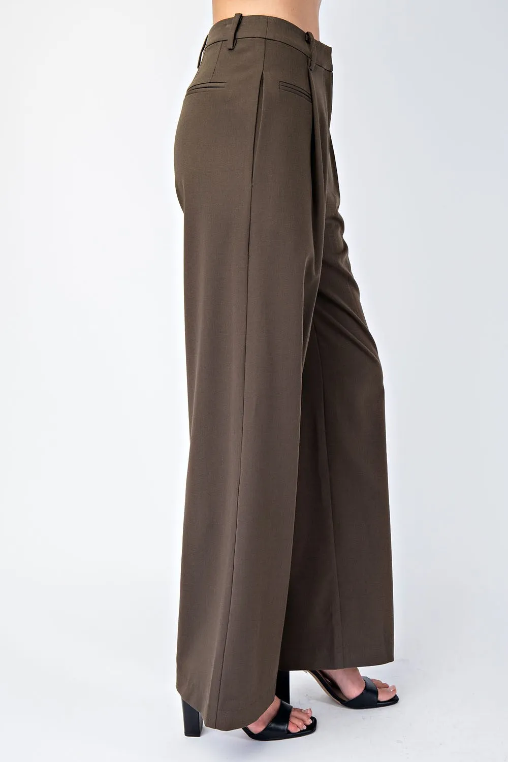 Tailored Pleated Trousers