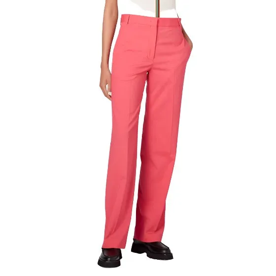 Tailored Wool Stretch Trousers