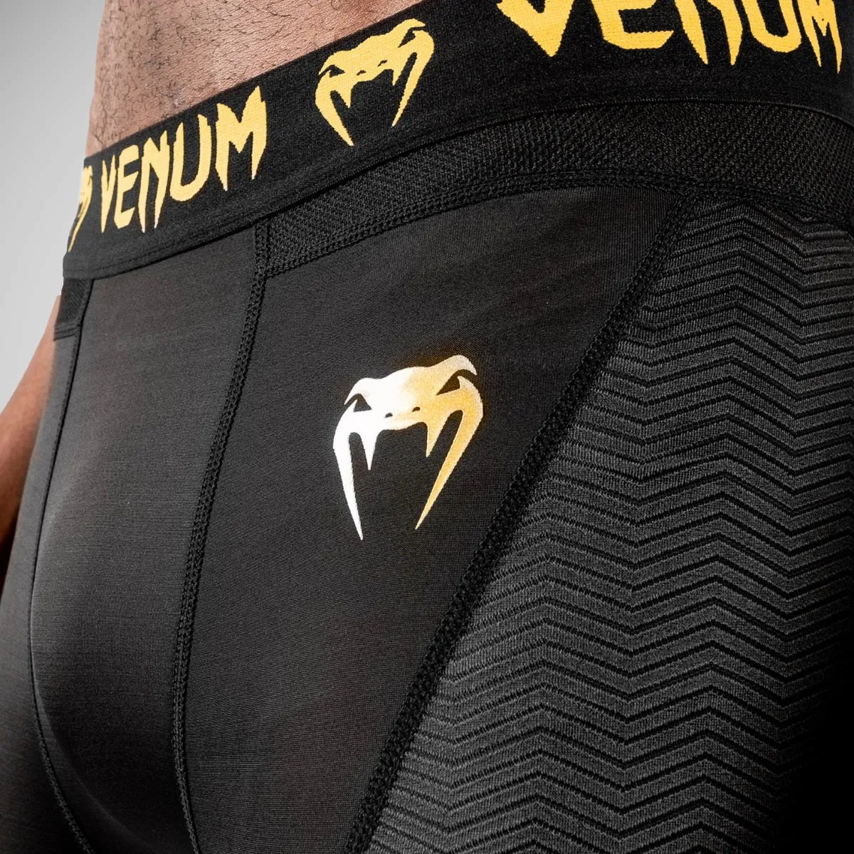 Venum G-Fit Compression Shorts Black/Gold