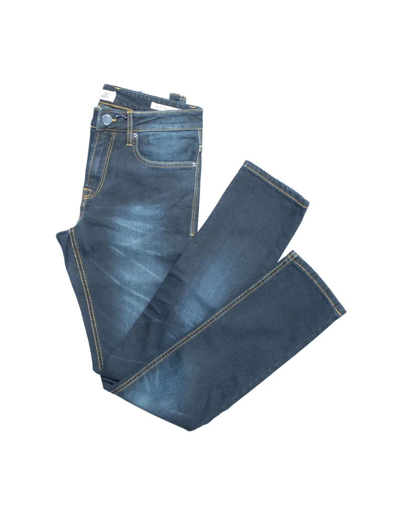 Vialli Viemtro Skinny Denim Blue Jean