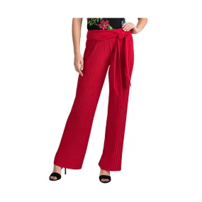 Wide Leg Pleated Trouser