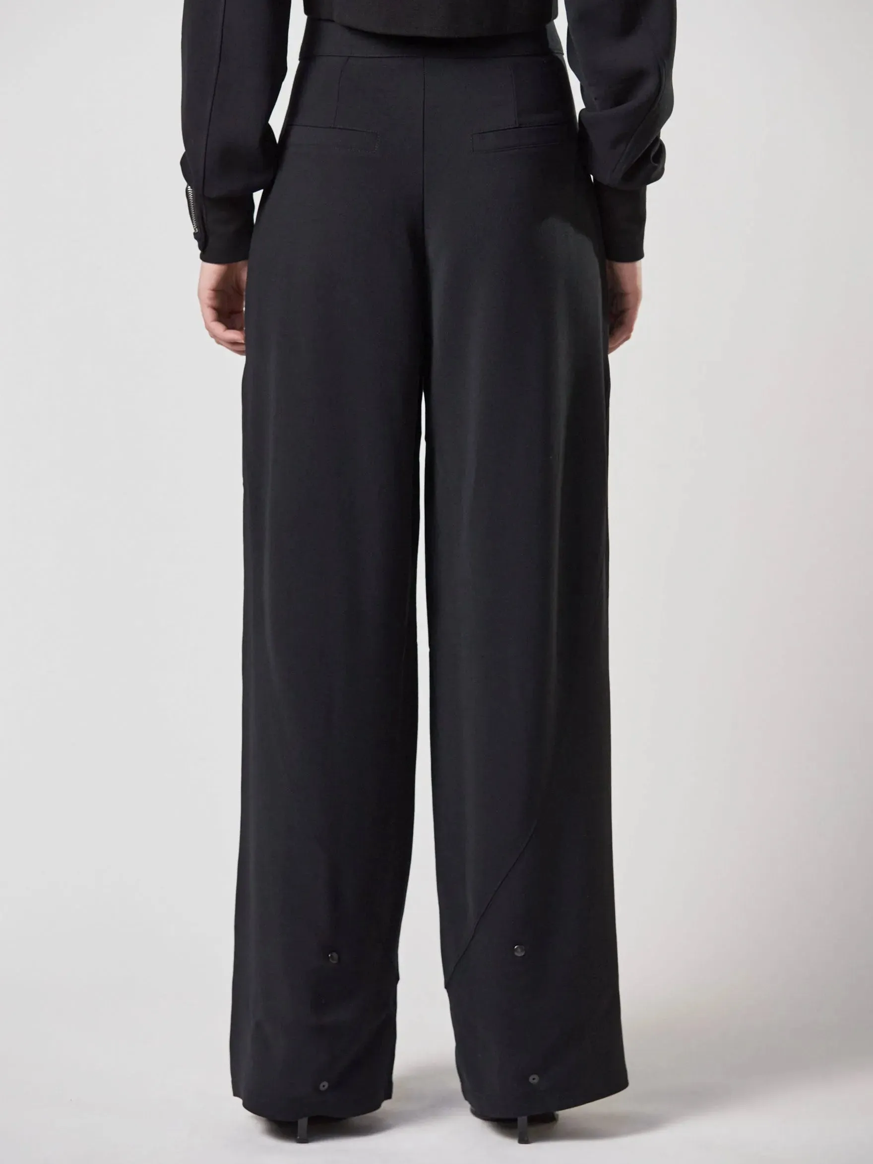 Wide leg trousers