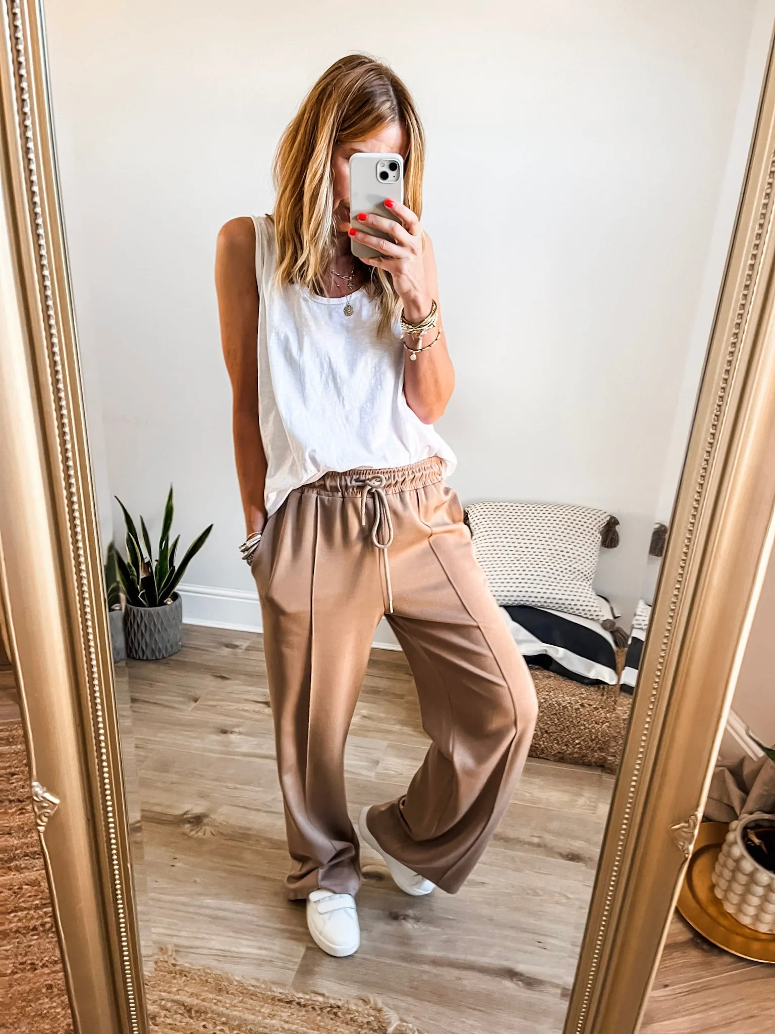 Wide Leg Trousers